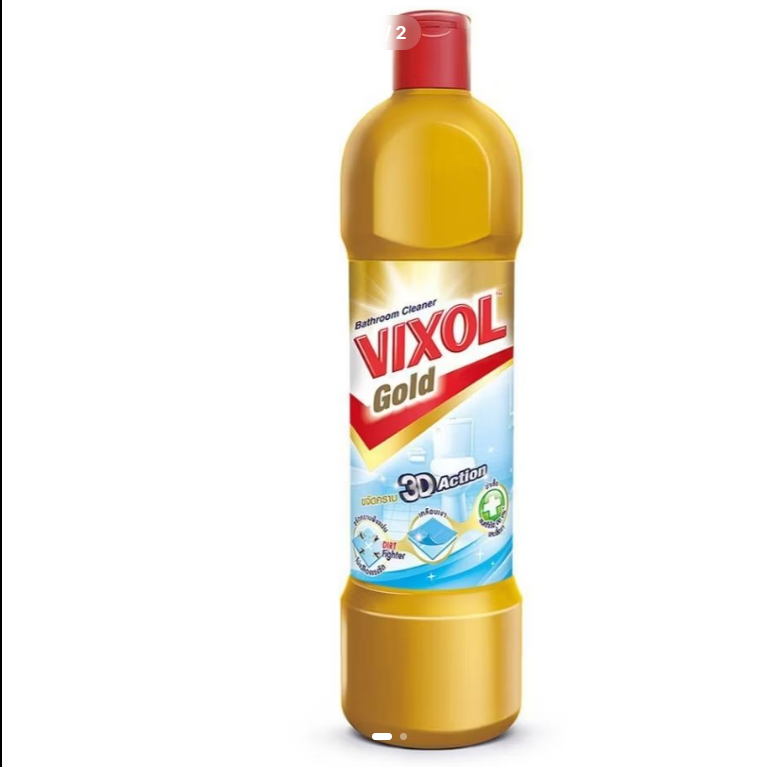 น้ำยาล้างห้องน้ำวิกซอล ขนาด 900 มล. (1/2)