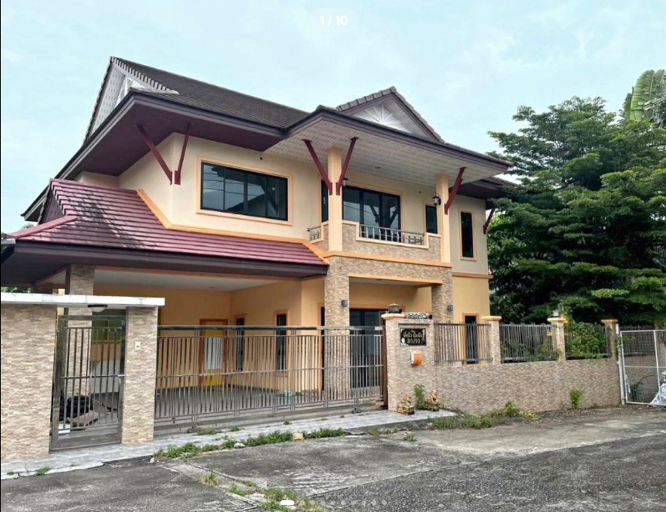 บ้านเดี่ยว 2 ชั้น 6ห้องนอน 4ห้องน้ำ